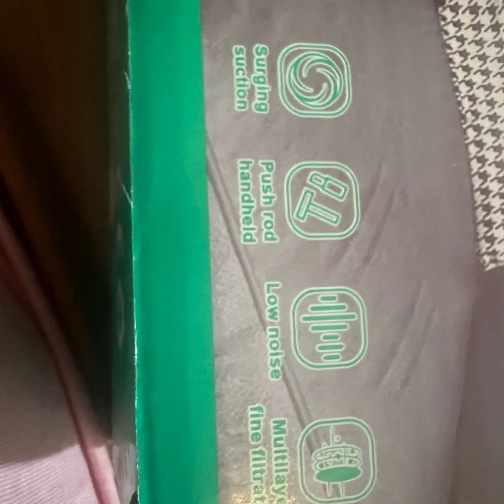 VACUUM CLEANER MINI XM20S LIGHTWEIGHT HANDHELD BLUE SILVER UPGRADED VERSION NIB - Picture 4 of 5